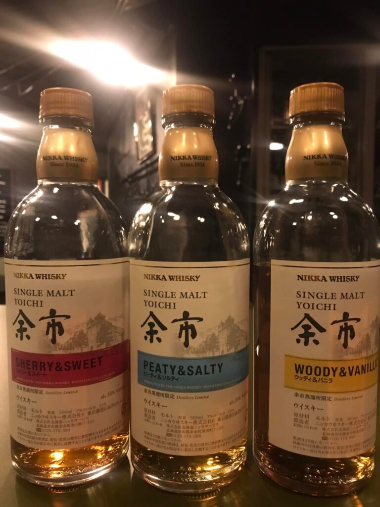 □余市ニッカウイスキー他&十勝池田町のブランデー：Whiskey＆Brandy他